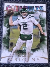 Zach Wilson Catapults Insert - 2021 Panini Origins #C-17 - Rookie RC NY Jets