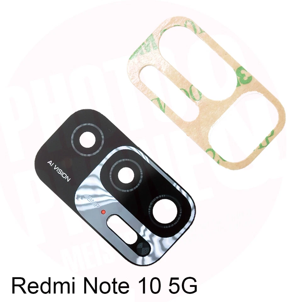 Xiaomi RedMi Note 10 5G Kamera Linse Glas Camera Glass Lens + Kleber