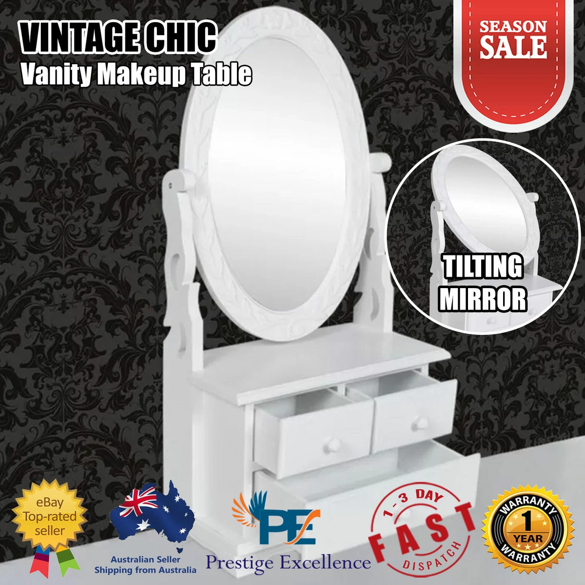 Tabletop vanity sale