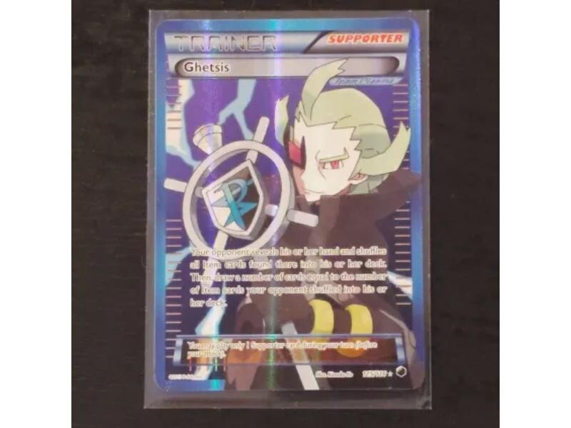 Pokemon Ghetsis - 115/116 - Plasma Freeze Black & White Full Art Rare Card LP