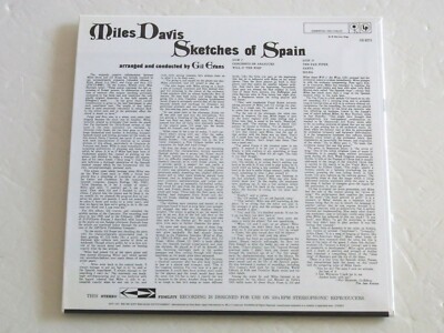 Miles Davis Sketches Of Spain CD SICP 1207 Paper Sleeve