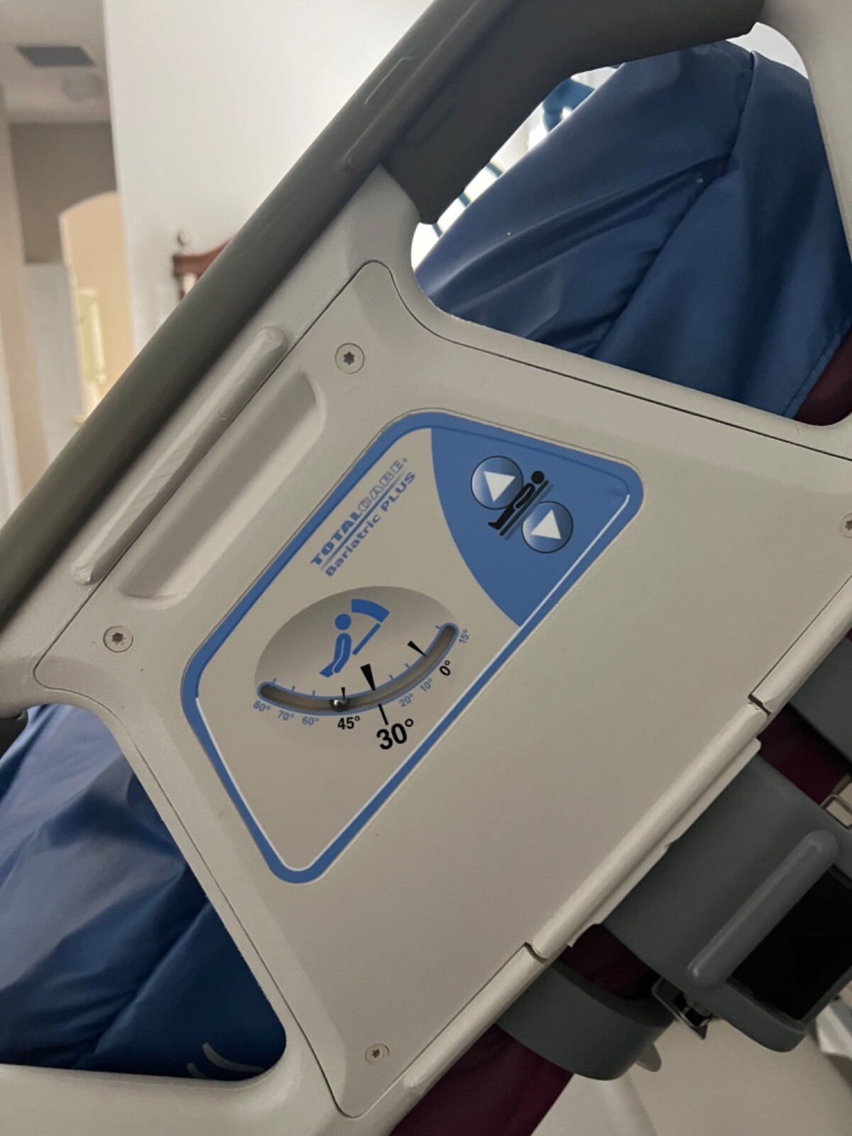 Used HillRom TotalCare Hospital Bed+Air Mattress eBay