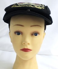 Forever Christian Audigier Kids LA hat Wool Acrylic Black jewel embellishments