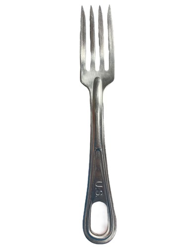 GENUINE USGI ARMY MILITARY USMC MESS KIT FORK ONLY UTENSIL ORIGINAL AUTHENTIC