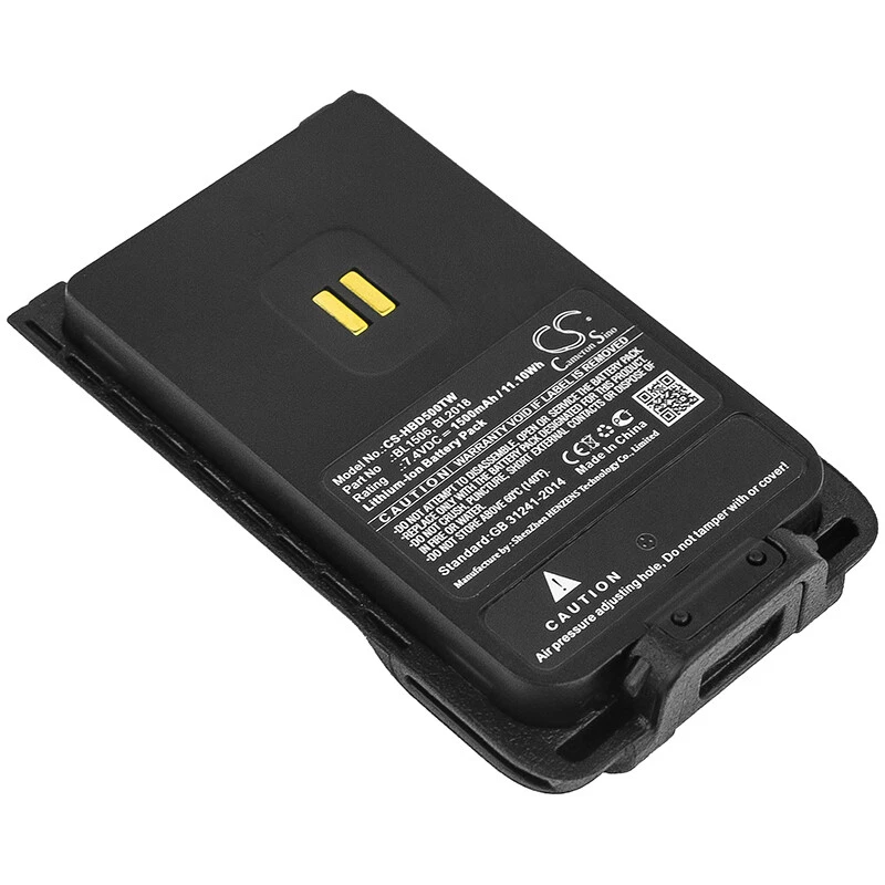 Cameronsino Replacement Battery for Hytera BD500/BD505/BD555 - Thumbnail 3