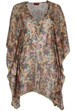 MISSONI MARE CROCHET KNIT KAFTAN MEDIUM