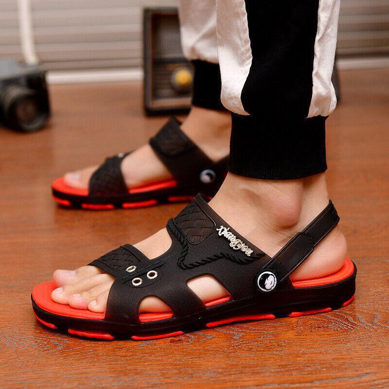 Men Sandals Gladiator Sandals Beach Sandal summer slip on loafer Footwear |  eBay