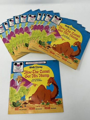 Vintage Walt Disney Read-Along Kit HOW THE CAMEL GOT HIS HUMP Cassette - Photo 3/3