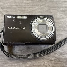 Nikon COOLPIX S550 10MP Compact Camera 5x Zoom w/ Battery No Charger Fair Cond.