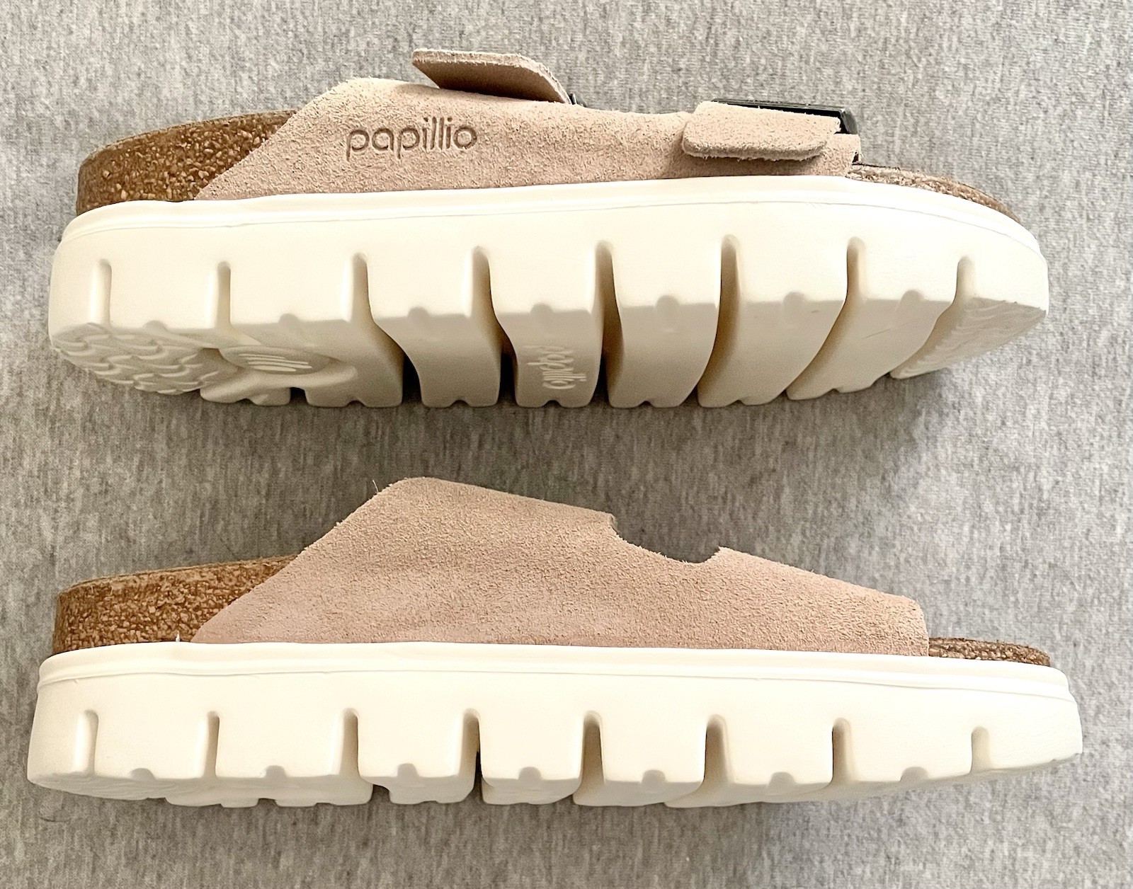 NIB Birkenstock Papillio Women’s Size 37 Warm Sand Arizona Pap Chunky Sandal image 4