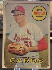1969 Topps - Dick Hughes #39 St. Louis Cardinals Baseball MLB Trading Card