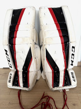 CCM Eishockey Torwart Schienen / Goalie Pads Chicago 30+1 Junior/Intermediate
