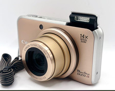 Canon PowerShot SX210 IS Gold 14.1MP Digital Camera 14x Optical Zoom From Japan