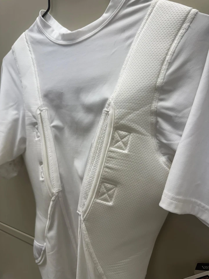 5.11 Tactical Men's Holster Shirt, Polyester/Spandex Blend, Strengthened Seams - Image 2 of 4