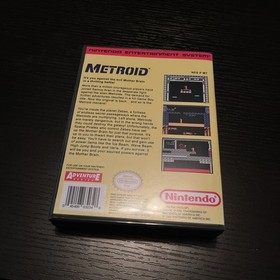 Metroid  -Custom Made Case- Case Only NES Nintendo