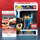 Chris Hemsworth Signed Funko Pop 247 Thor Marvel Collector Corps COA Protector