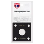 Capital Plastics 144-Coin 2x2 Display Case for Historic $2.50 Gold Quarter Eagle