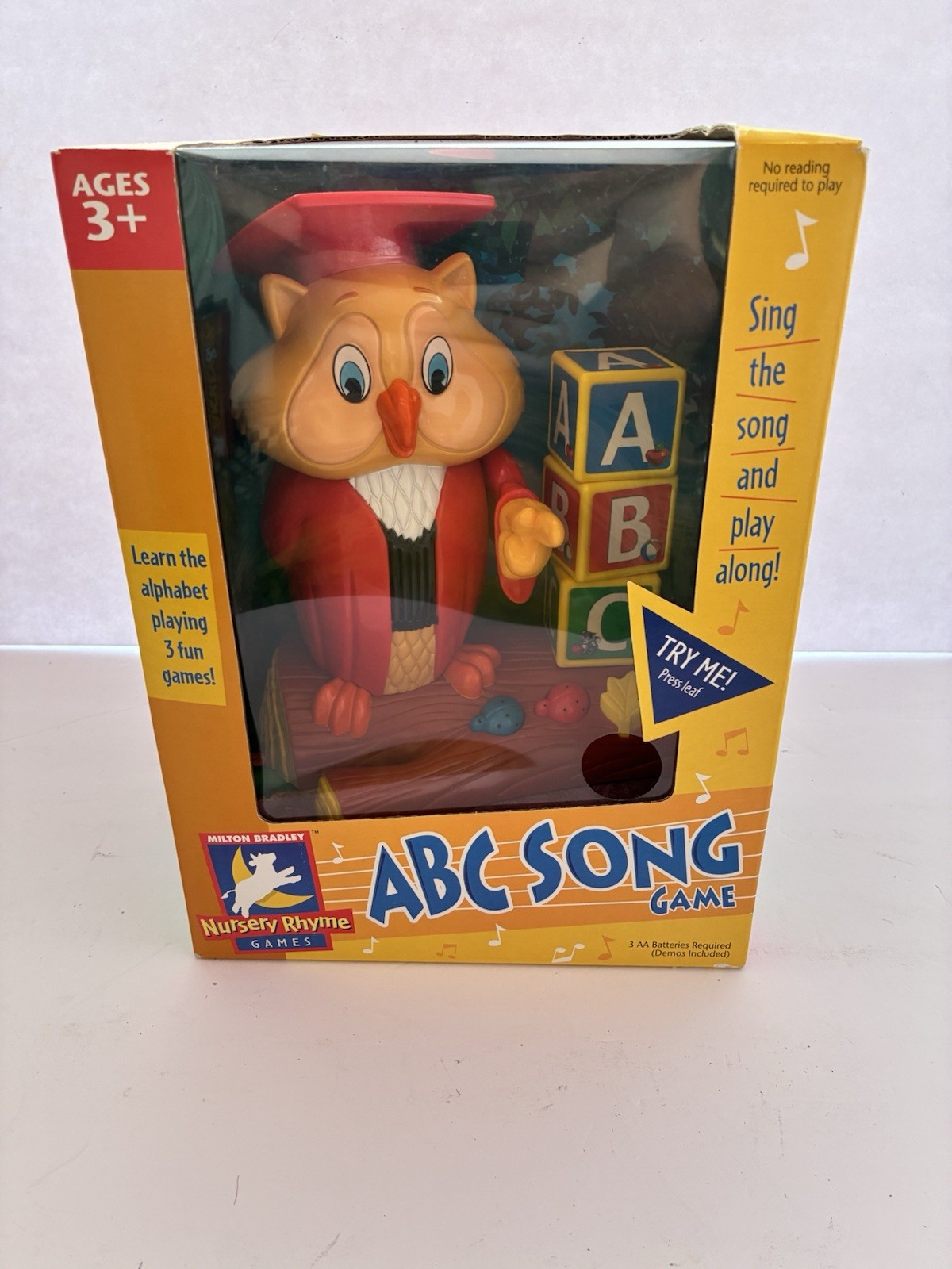 Ages 3+ Alphabet Toy