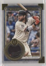 2019 Topps Museum Collection Gold /25 Brandon Crawford #MMR-BCR Patch 0b0