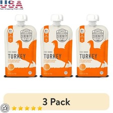 Organic Free Range Turkey Baby Food Pouch Stage 2 Sweet Potato Pumpkin 3 Pack US
