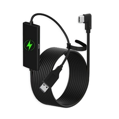 16ft Link Cable Extra Charging Port For Quest 2/PICO4/Neo3/Meta Quest Pro Link