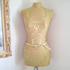 Vintage Glam Retro Gold Tone Belt