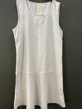 Next White Linen Dress Size 14 BNWT
