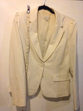 NY Company White Blazer Size Large-Women'sMADEINVIETNAM-SAMEDAYSHIPPING