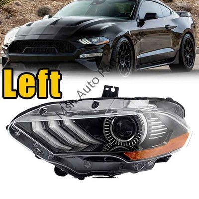 Left For Ford Mustang 2018-2023 Full LED Front Headlight Headlamp Projector