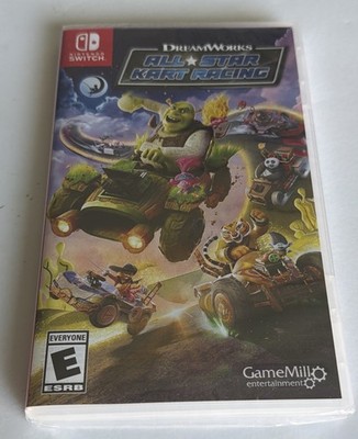 Dreamworks All-Star Kart Racing - Nintendo Switch US Version New Sealed!
