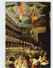 Postcard Interior The Arcade Cleveland Ohio USA
