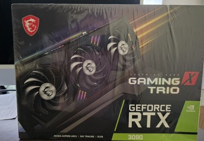 MSI GeForce RTX 3090 GAMING X TRIO 24GB GDDR6X Graphics Card for