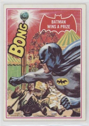 1966 Topps Batman Red Bat #21A Batman Wins a Prize — Raw