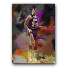 Gail Goodrich #3 Art Card Limited 30/50 Edward Vela Signed (Los Angeles Lakers)