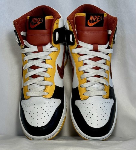 Nike Dunk High Black Orange Blaze-Pro Gold Herren 7,5 veröffentlicht 2007 mit Echtheitszertifikat - Bild 9 von 10