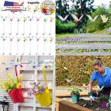 20-3Pcs 31Cm Simulation Dragonfly Clip Bug Deterrent Realistic Dragonfly Hat Cli