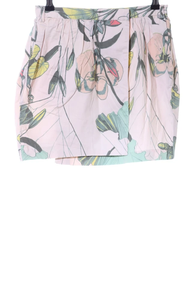 H&M CONSCIOUS Mini-jupe Dames Jupe T EU 36 rose-turquoise-jaune primevère - Photo 1/4