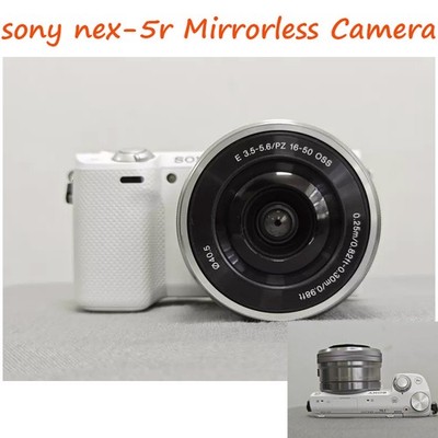 Sony Alpha NEX-5R 16.1MP Mirrorless Digital Camera w/ 16-50mm Lens White