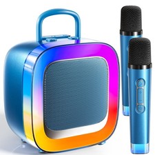 Kinglucky Karaoke Machine for Kids with 2 Microphones Exclusive Edition Gif...