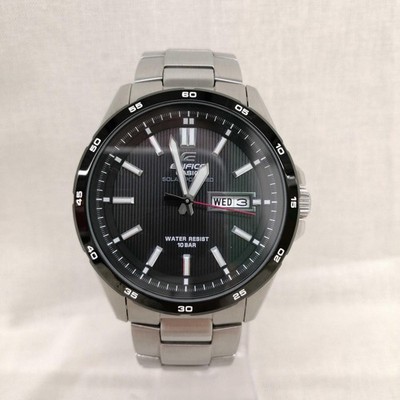 Casio Edifice EFR-100SBBJ Quartz Stainless Steel 10Bar Men's Watch