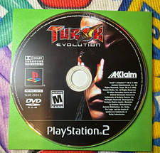 Acclaim Turok: Evolution PS2 Disc Only Tested & Working Black Label Turok Series