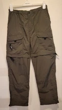 Eastern Mountain Sports Zip-off  Shorts Nylon Hiking Pants 10 Short Convertible