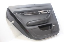 Audi A6 4F C6 Rear NS Left Black Leather Door Card with Blind BOSE 4F0867303EH