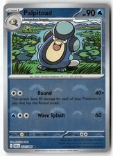 palpitoad pokemon card value Palpitoad (051/197) [Scarlet & Violet: Obsidian Flames] main image 1