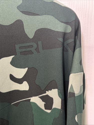 Polo Ralph Lauren X-Shirt Xl Golf Polo Green Camouflage Beau Rivage - Picture 8 of 9
