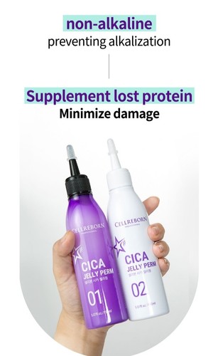 CELLREBORN CICA Jelly Perm Easy Self Wave Perm K-Beauty Alkaline Free Self Perm - Picture 8 of 17