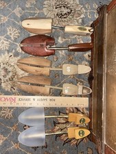 Lot of 6 Vintage Adjustable Wood Shoe/Boot Stretchers Tree Forms Timberland M