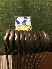 Callaway Big Bertha Gold Irons Set 3-PW-SW Memphis 10 Steel Shafts Read