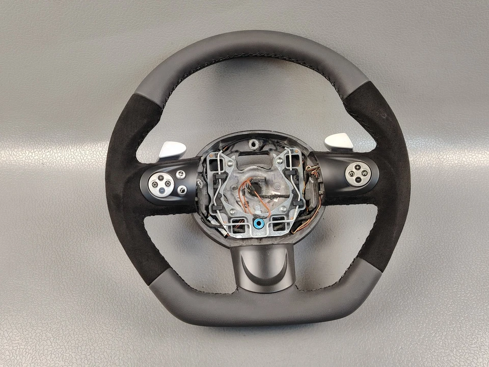 MINI COOPER COUNTRYMAN PACEMAN 2007 2016 VOLANTE MULTIMEDIA GAMUZA Foto 2 de 4