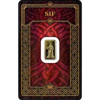 Sif Gods of Germania 1/100 oz Pure Gold Proof Bar in Safepack Germania Mint
